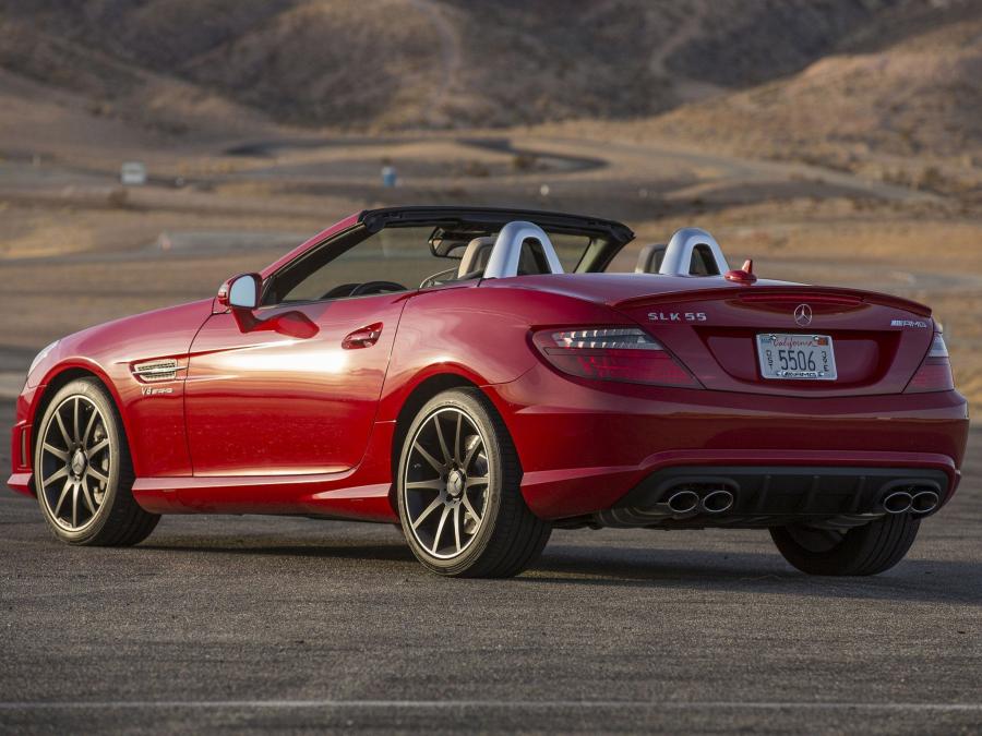  Mercedes-Benz SLK55 AMG 2012 года  (US) (фото 4 из 5)
